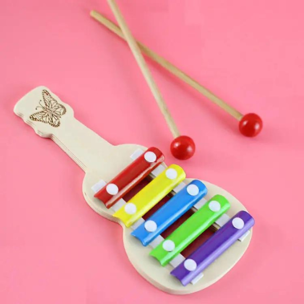 Wooden Xylophone Guitar Music Toy